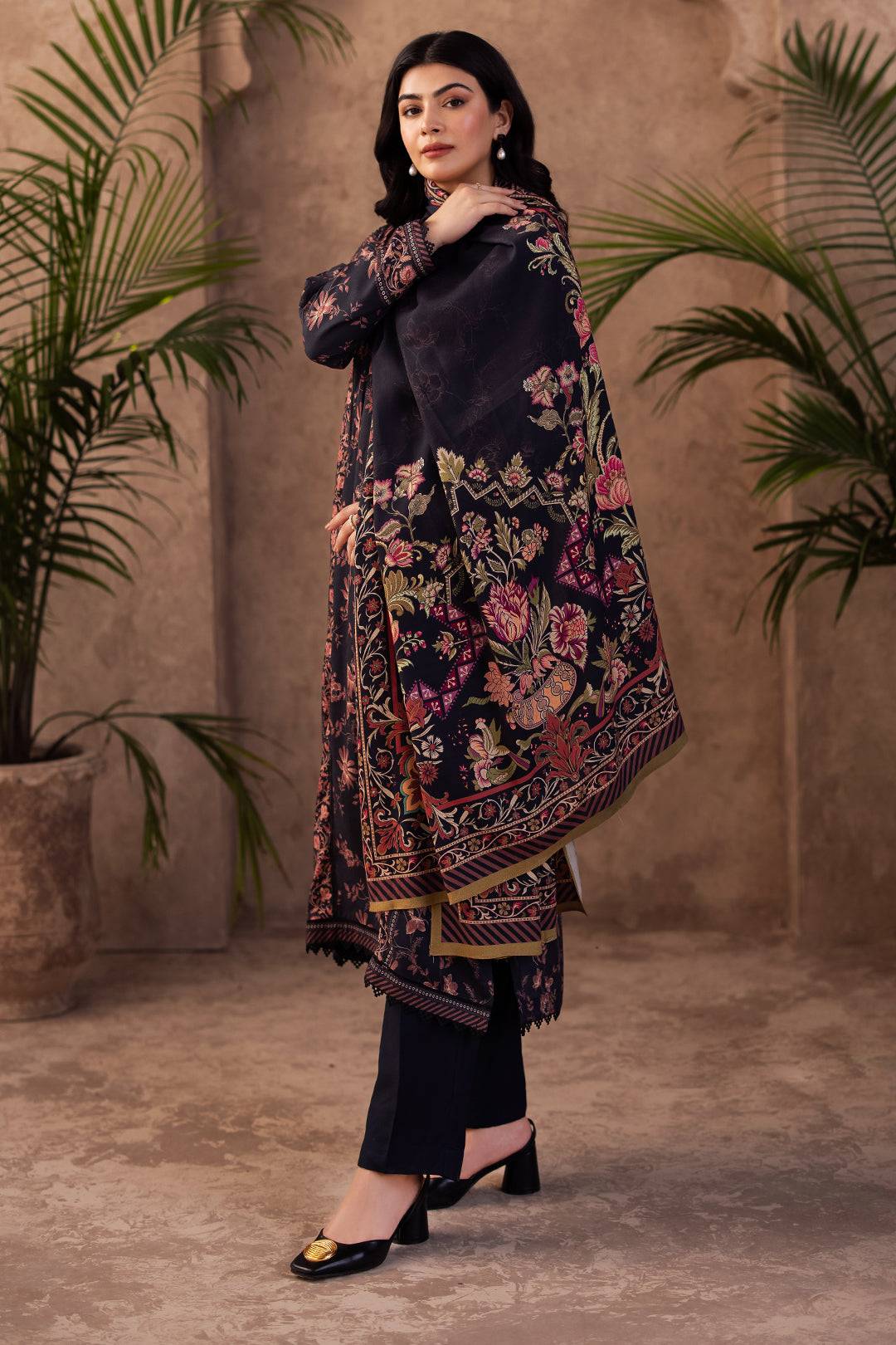 Zellbury | Unstitched 3 Piece Viscose | Shirt Shalwar Dupatta - 0200 by Maria Faisal - Registered Vendor of : Zellbury Women - type : Essential Unstitched - 100% original wedding dresses
