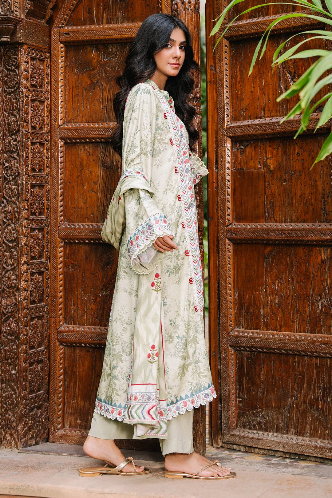 Zellbury | Unstitched 3 Piece Viscose | Shirt Shalwar Dupatta - 0278 by Maria Faisal - Registered Vendor of : Zellbury Women - type : Essential Unstitched - 100% original wedding dresses