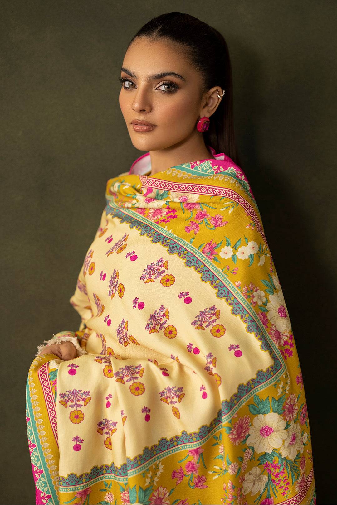 Zellbury | Unstitched 3 Piece Viscose | Shirt Shalwar Dupatta - 0289 by Maria Faisal - Registered Vendor of : Zellbury Women - type : Essential Unstitched - 100% original wedding dresses
