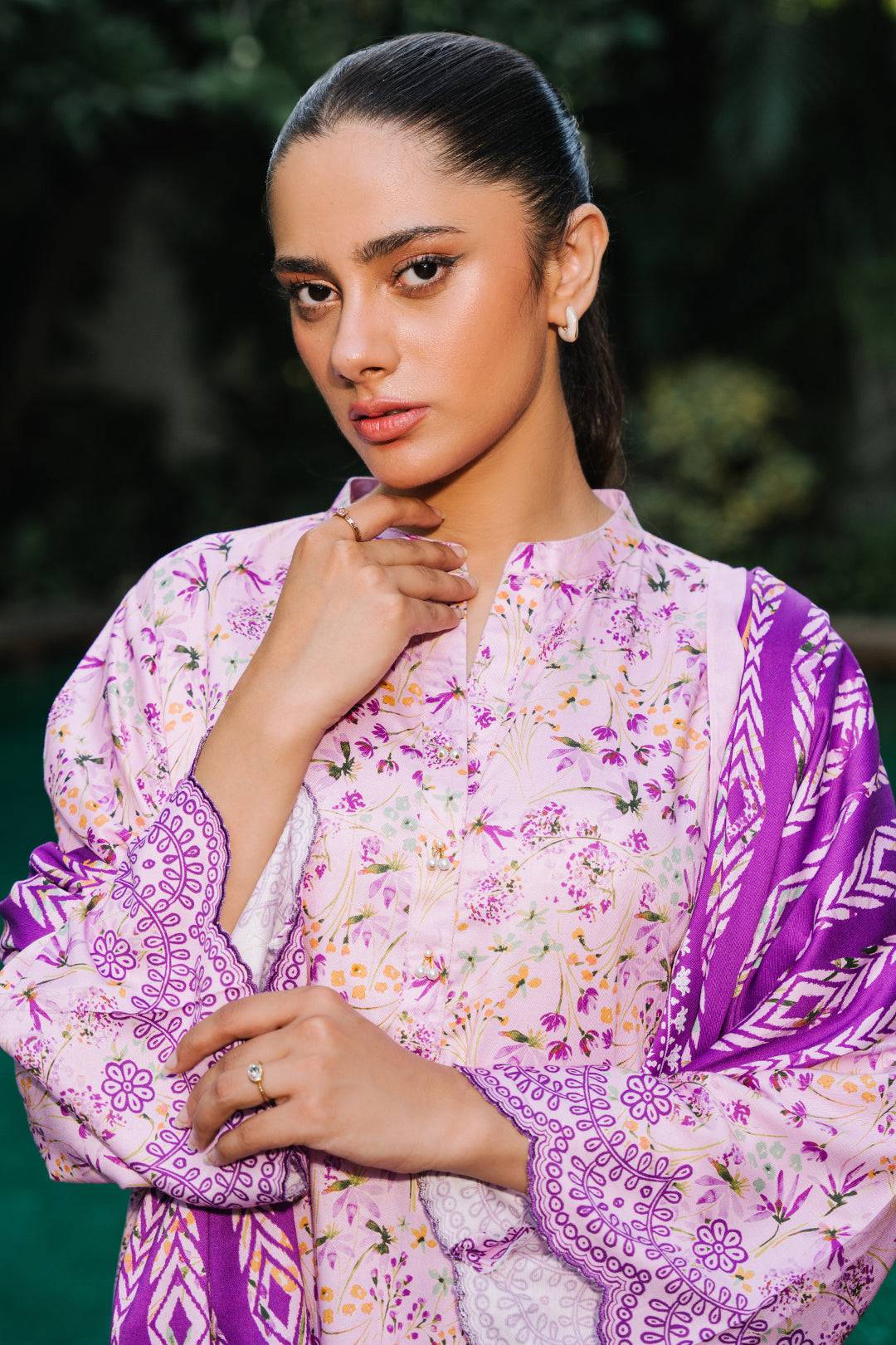 Zellbury | Unstitched 3 Piece Viscose | Shirt Shalwar Dupatta - 0295 by Maria Faisal - Registered Vendor of : Zellbury Women - type : Essential Unstitched - 100% original wedding dresses