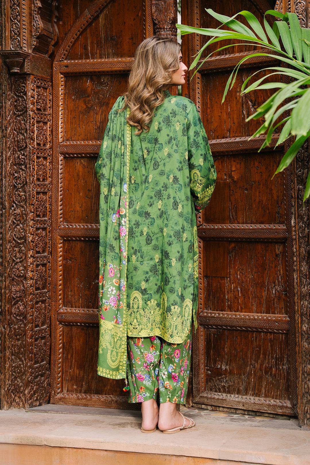 Zellbury | Unstitched 3 Piece Viscose | Shirt Shalwar Dupatta - 0305 by Maria Faisal - Registered Vendor of : Zellbury Women - type : Essential Unstitched - 100% original wedding dresses