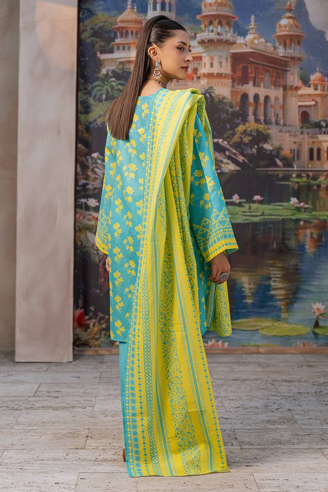 Zellbury | Unstitched 3 Piece Khaddar | Shirt Shalwar Dupatta - 0370 by Maria Faisal - Registered Vendor of : Zellbury Women - type : Essential Unstitched - 100% original wedding dresses