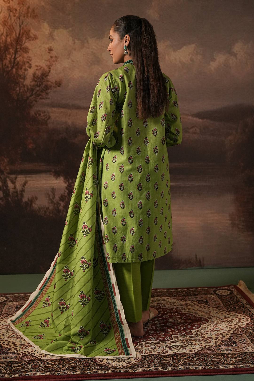 Zellbury | Unstitched 3 Piece Khaddar | Shirt Shalwar Dupatta - 0388 by Maria Faisal - Registered Vendor of : Zellbury Women - type : Essential Unstitched - 100% original wedding dresses