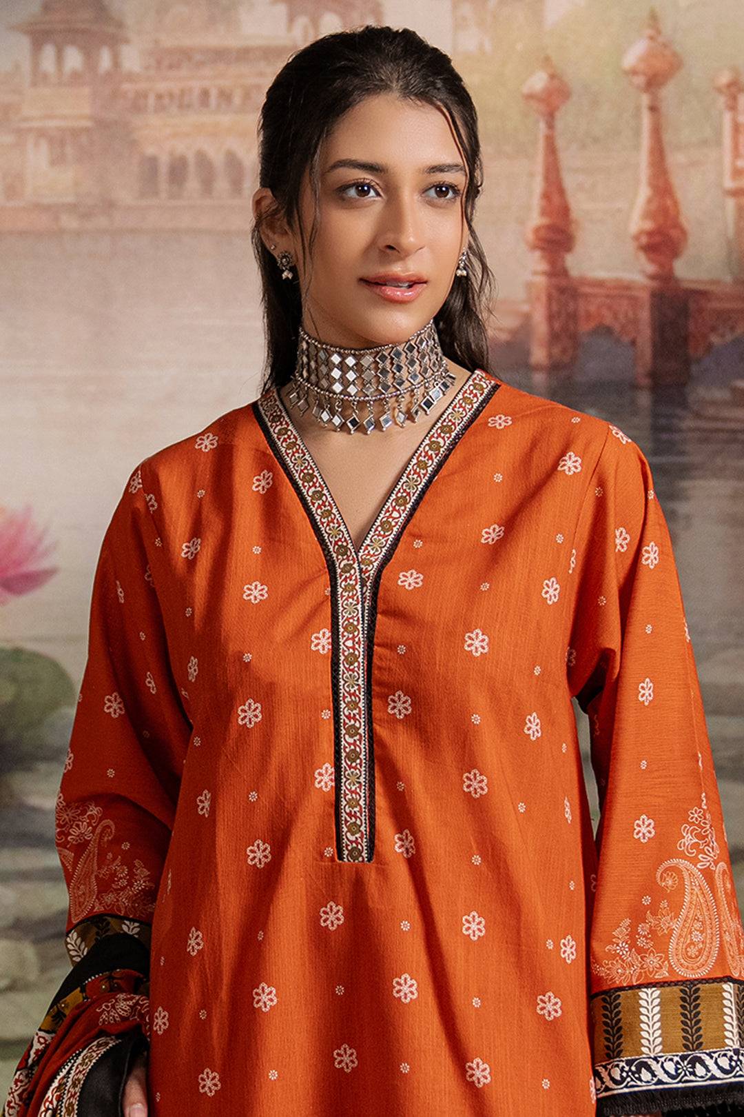 Zellbury | Unstitched 3 Piece Khaddar | Shirt Shalwar Shawl - 0391 by Maria Faisal - Registered Vendor of : Zellbury Women - type : Essential Unstitched - 100% original wedding dresses