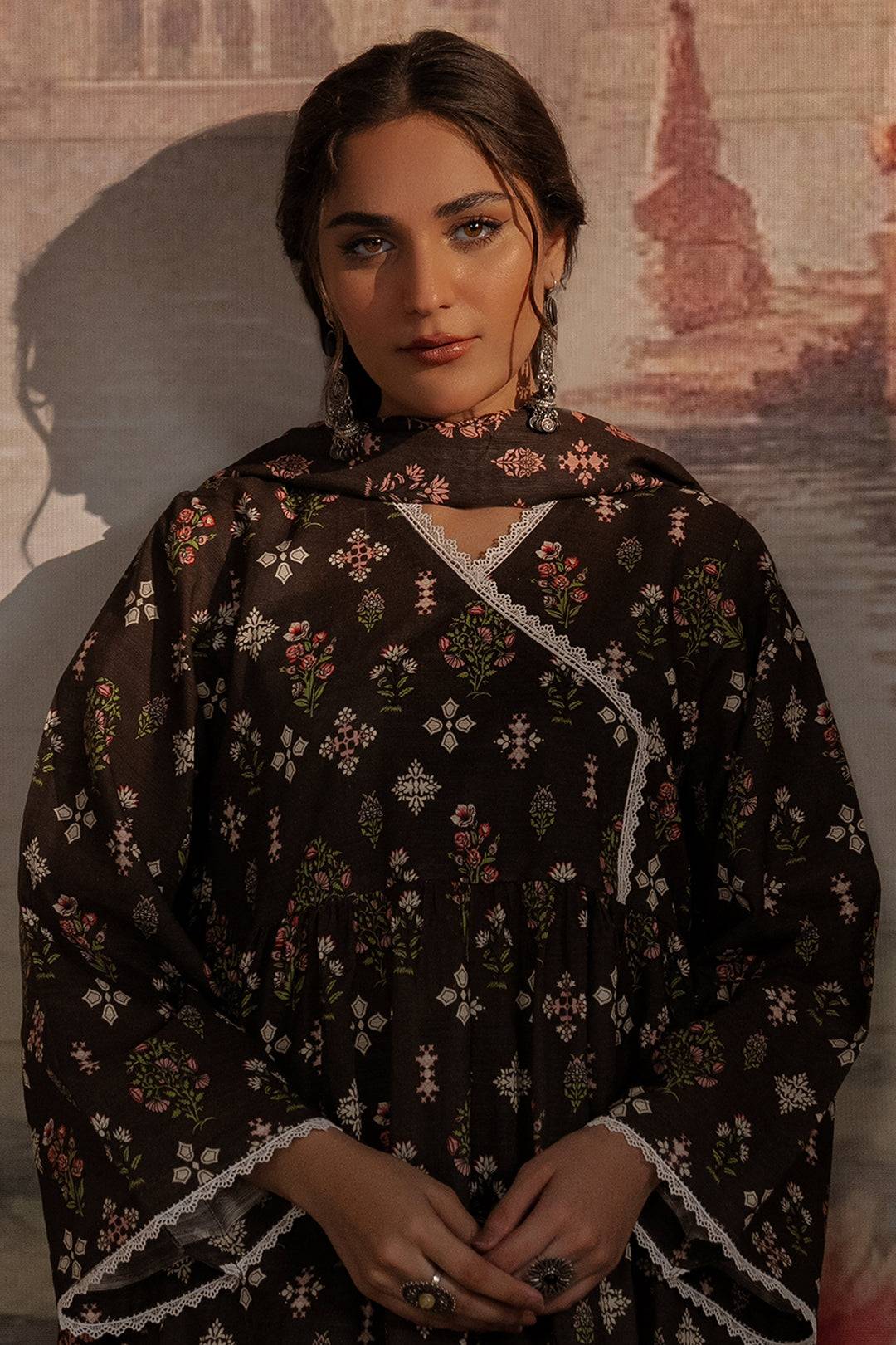 Zellbury | Unstitched 3 Piece Khaddar | Shirt Shalwar Dupatta - 0441 by Maria Faisal - Registered Vendor of : Zellbury Women - type : Essential Unstitched - 100% original wedding dresses
