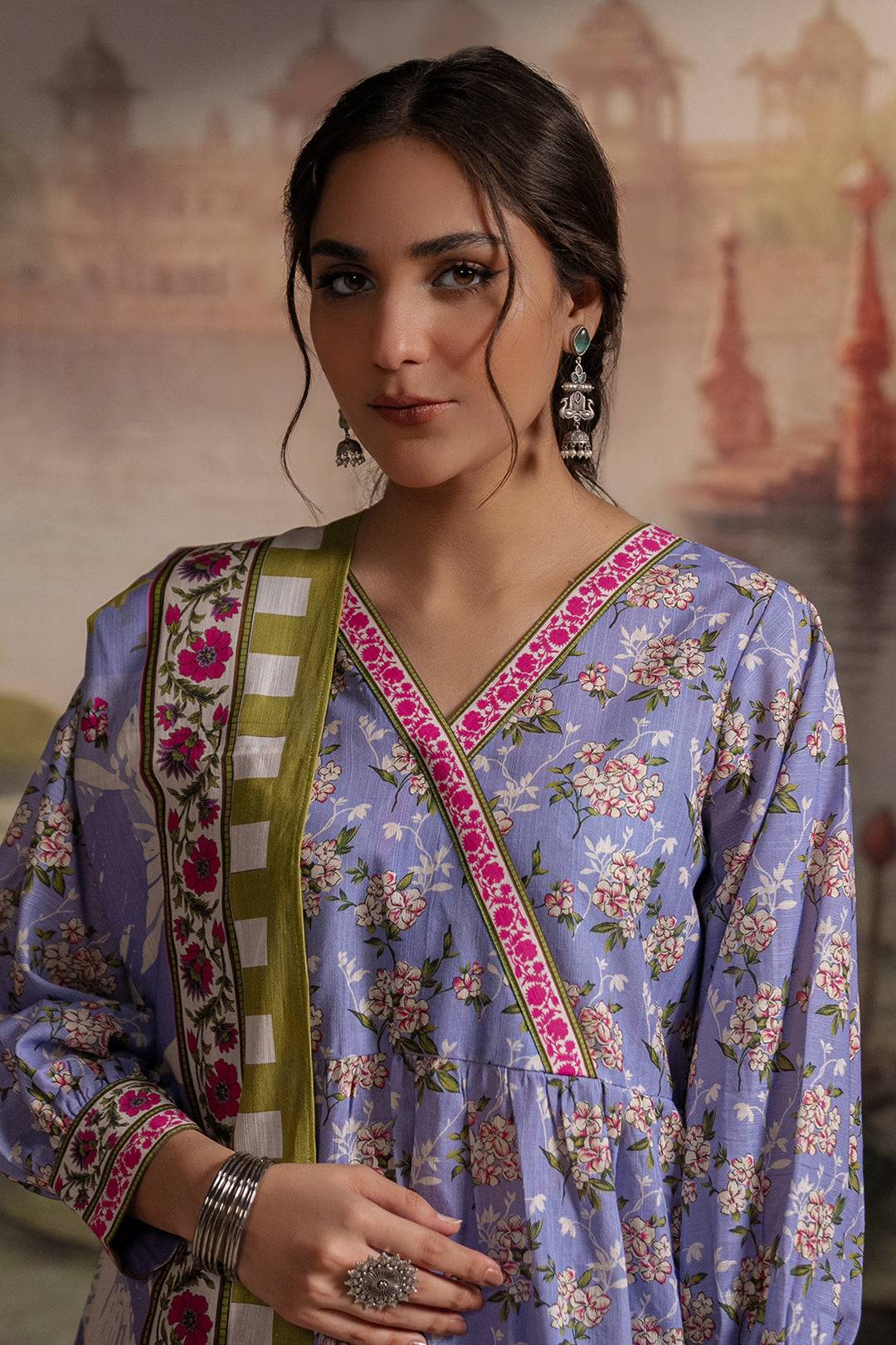 Zellbury | Unstitched 3 Piece Khaddar | Shirt Shalwar Dupatta - 0451 by Maria Faisal - Registered Vendor of : Zellbury Women - type : Essential Unstitched - 100% original wedding dresses