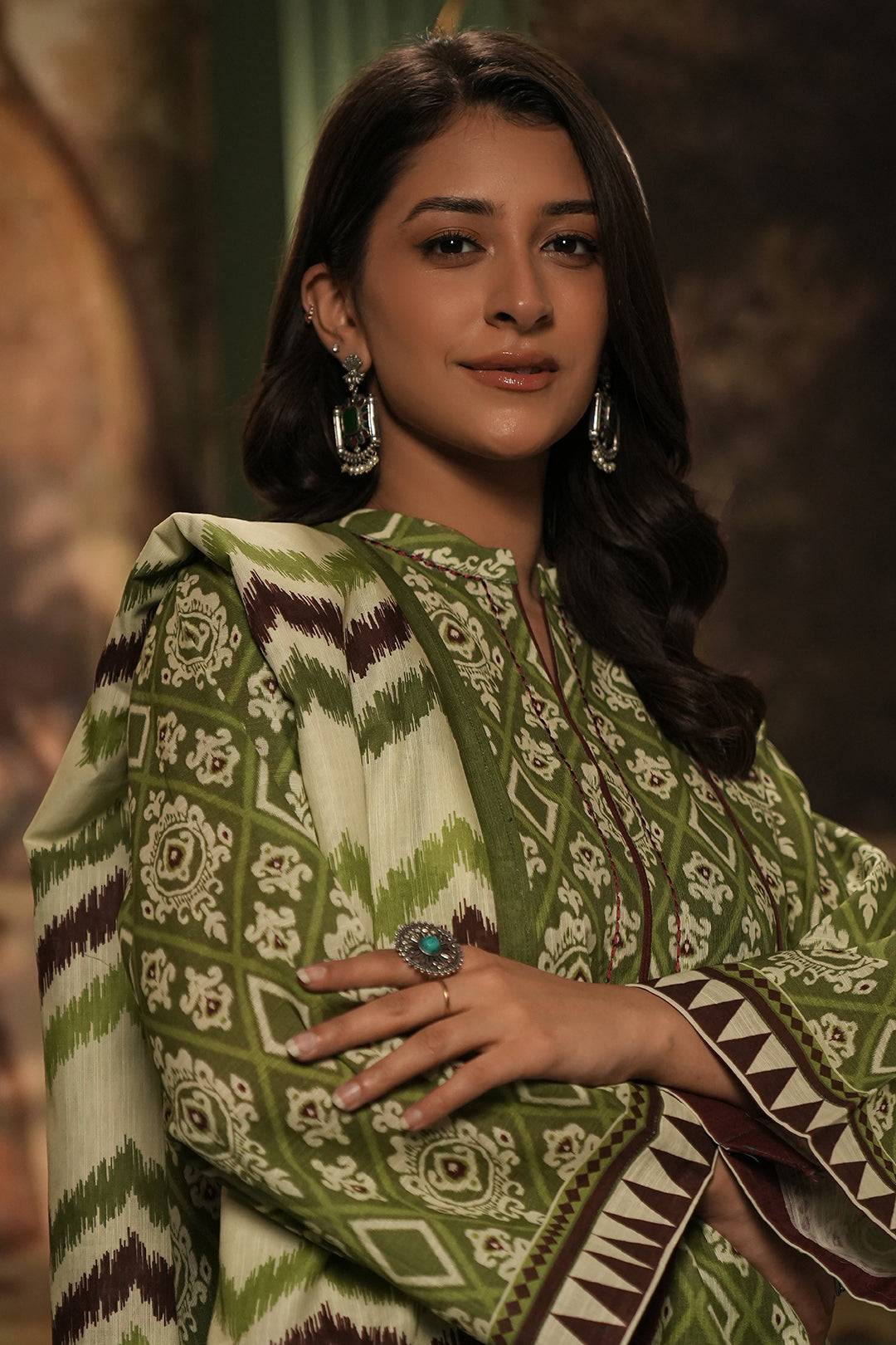 Zellbury | Unstitched 3 Piece Khaddar | Shirt Shalwar Dupatta - 0463 by Maria Faisal - Registered Vendor of : Zellbury Women - type : Essential Unstitched - 100% original wedding dresses