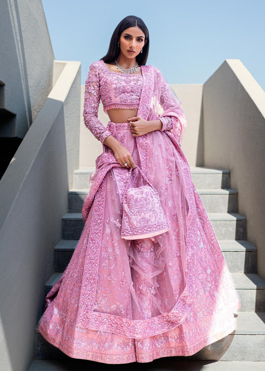 Waqas Shah | Amariage Luxury Formals | Crystal Blush - Ladies Clothes - Maria Faisal