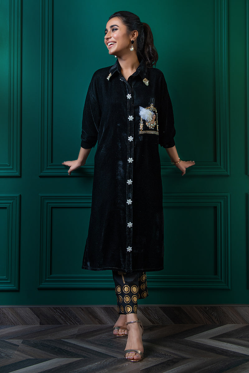 Wardha Saleem | Velvets Winter Fall 24 |  Hans Raj - Ladies Clothes 