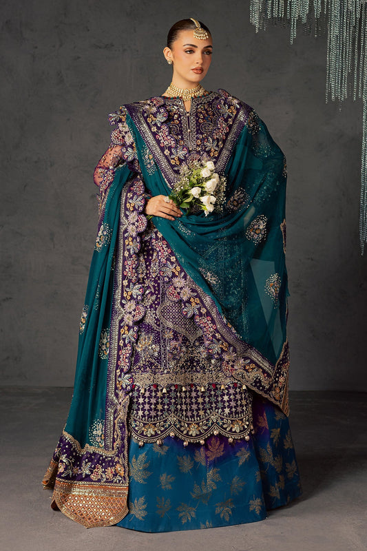 Nureh | Muse Formal | NFM-06 - Formal Dress - available at Maria Faisal in UK and USA.