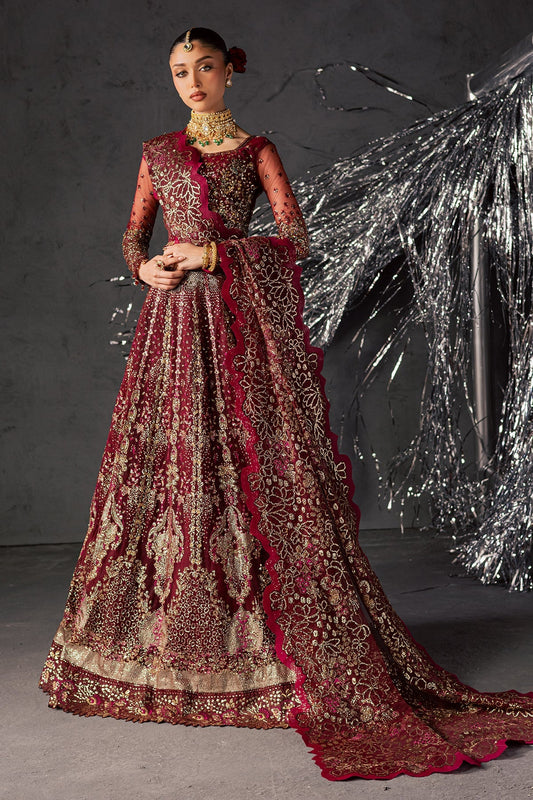 Nureh | Muse Formal | NFM-02 - Formal Dress - available at Maria Faisal in UK and USA.