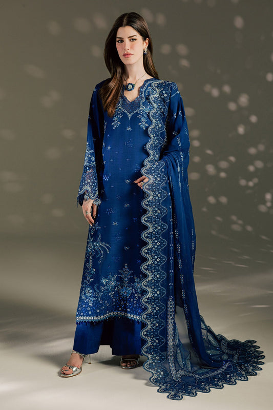 Nureh | The Silk 26 | S-34 - Luxury Dress - available at Maria Faisal in UK and USA.