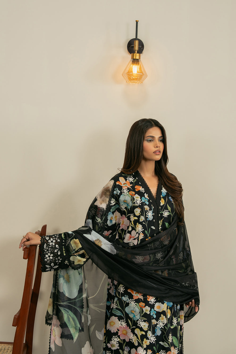 Ayzel | Zephyr Core Collection | Elah - Casual Dress - available at Maria Faisal in UK and USA.