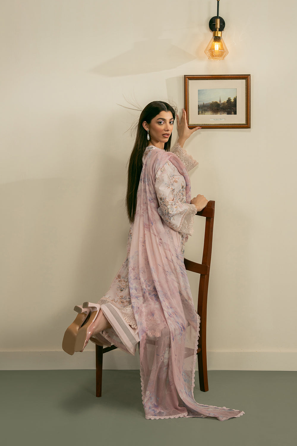Ayzel | Zephyr Core Collection | Amani - Casual Dress - available at Maria Faisal in UK and USA.