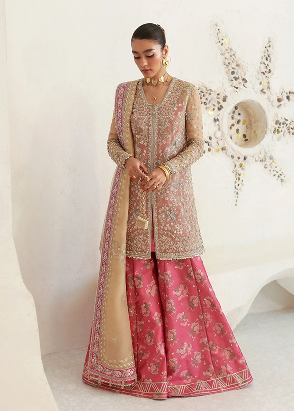 Suffuse | Freeshia RTW'24 | Hiraeth - Wedding Dress - Maria Faisal