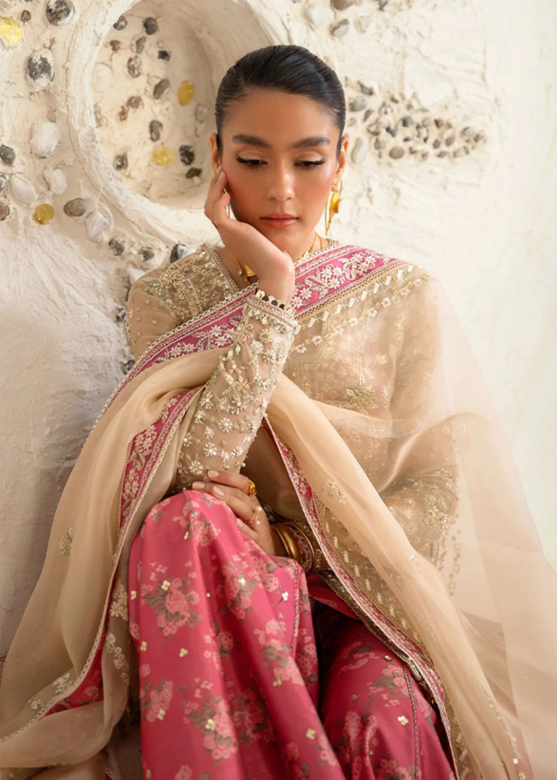 Suffuse | Freeshia RTW'24 | Hiraeth - Wedding Dress - Maria Faisal