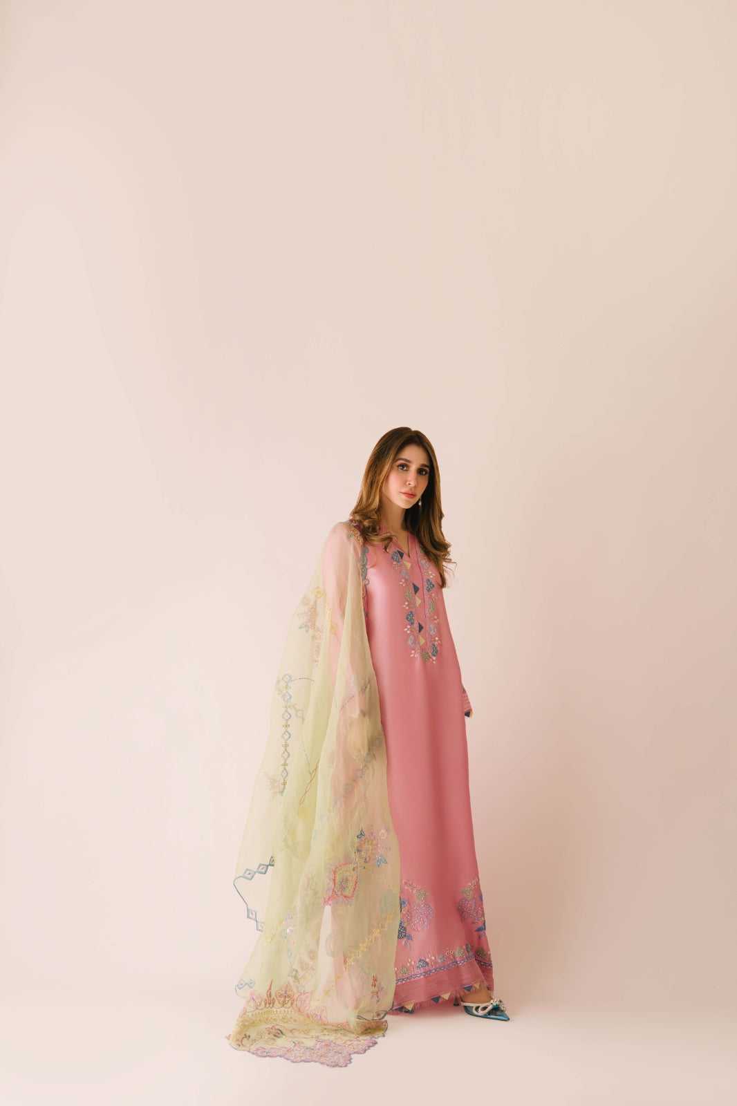 Sammy K | Aadat Festive Edition |Spray Rose - Ladies Clothes - Maria Faisal