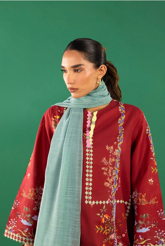 Sana Safinaz | Mahay Summer | H262-005B-3CG - Casual Dress - available at Maria Faisal in UK and USA.