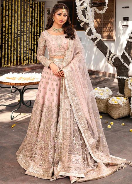 Faiza Saqlain | Nira Wedding Formals | Naiza - Formal Dress - available at Maria Faisal in UK and USA.