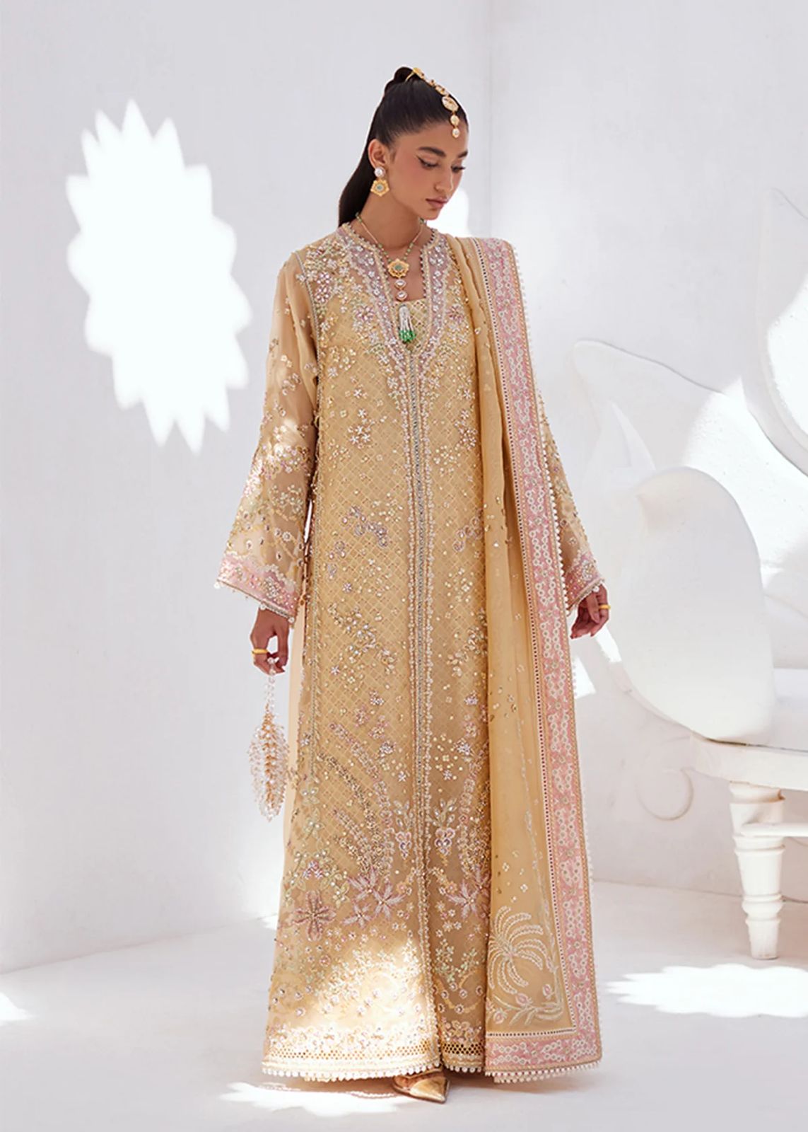 Suffuse | Freeshia RTW'24 | Suha - Wedding Dress - Maria Faisal