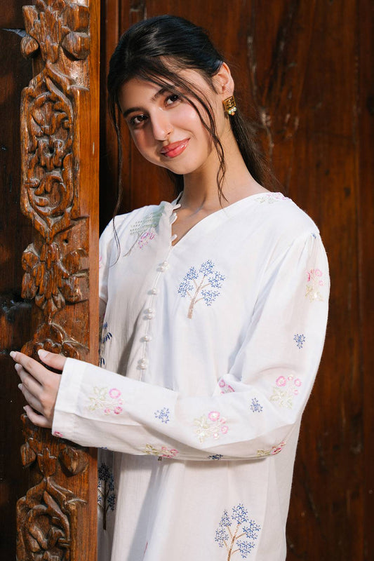 Zellbury | Summer Pret | Embroidered Kurta - 2015 by Maria Faisal - Registered Vendor of : Zellbury Women - type : Signature Pret - 100% original wedding dresses