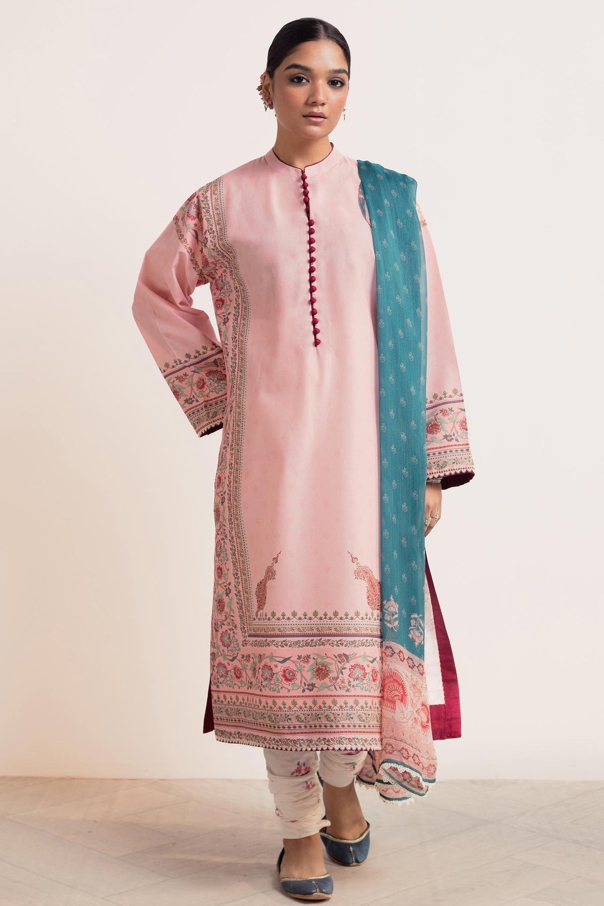 Zara Shahjahan | Coco Prints 24 | GULABI-D3 - Ladies Clothes - Maria Faisal