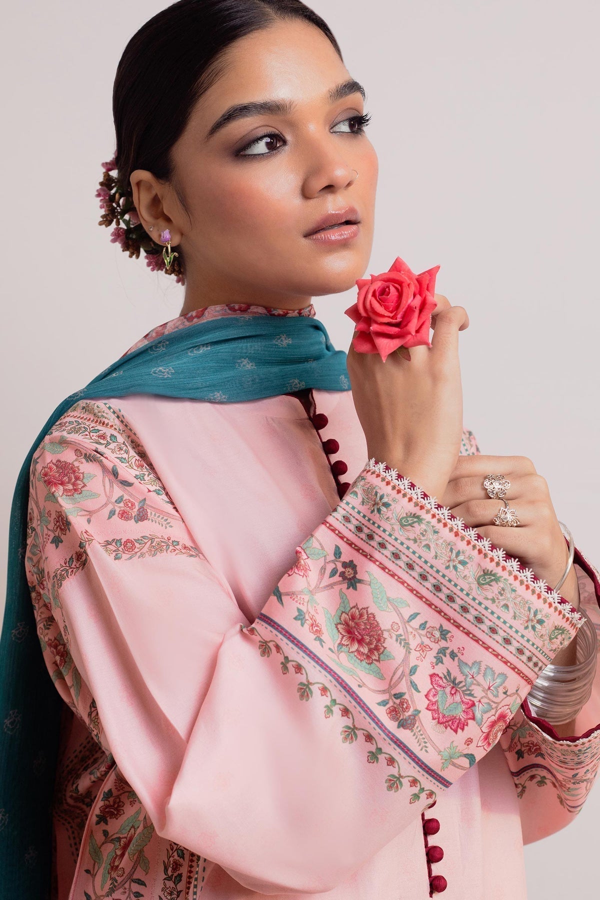 Zara Shahjahan | Coco Prints 24 | GULABI-D3 - Ladies Clothes - Maria Faisal