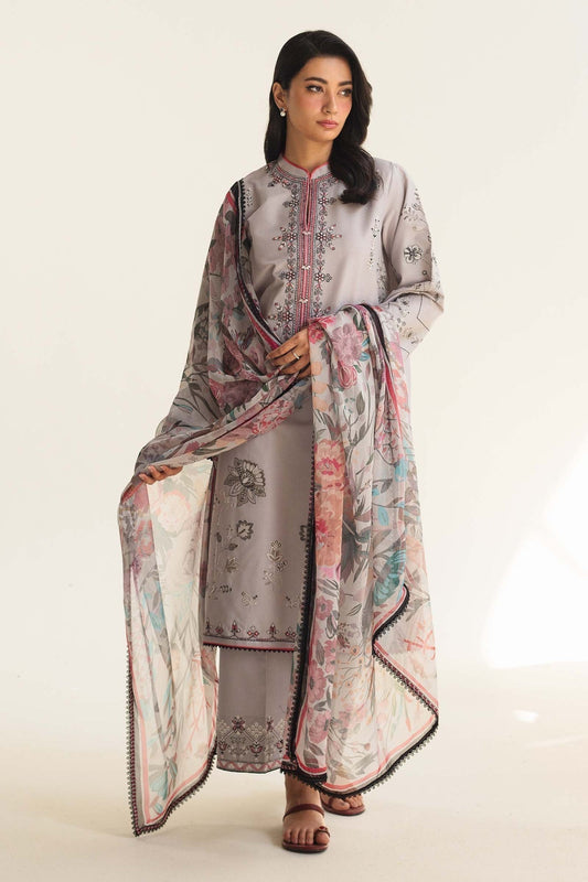 Zara Shahjahan | Coco Lawn Vol 2 | ZAIRA-9B - Designer Dress with Intricate embroidery and embellishments. Shop elegent wedding dress at Maria Faisal.