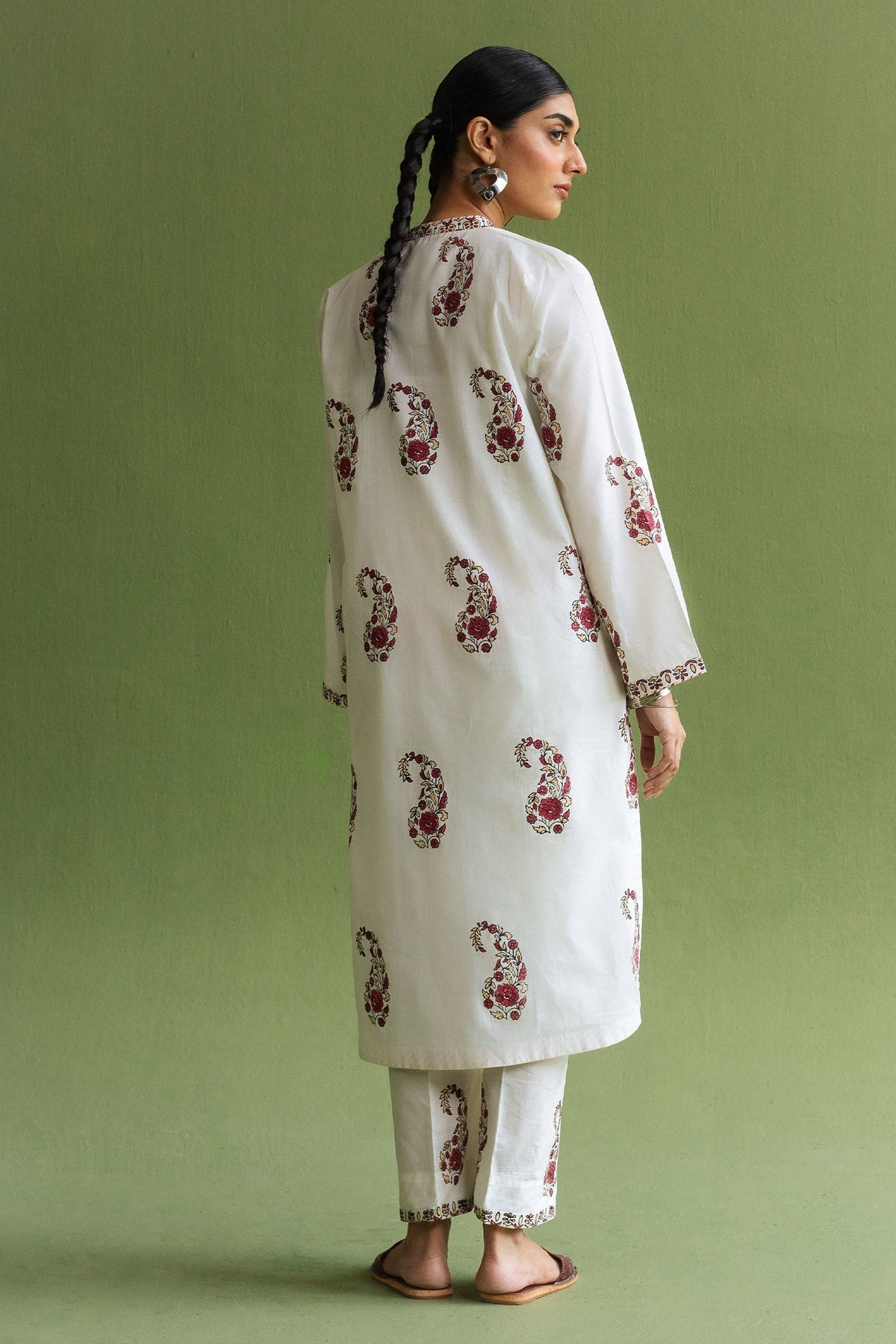 Zara Shahjahan | Handcrafted Suits | ZHC-055 - Ladies Clothes - Maria Faisal