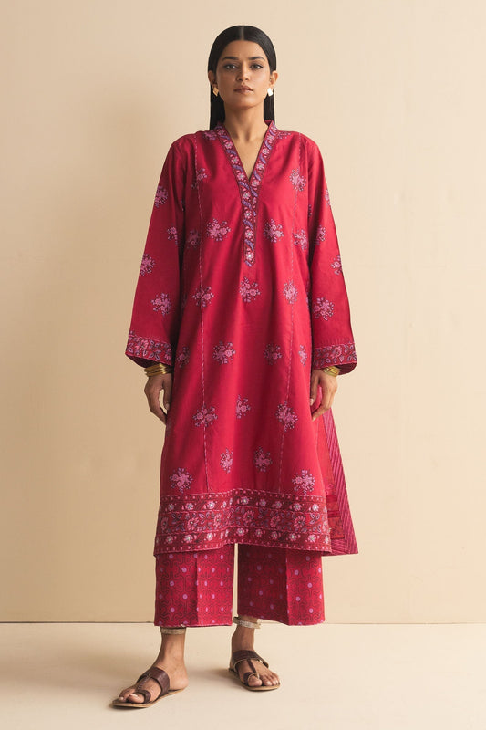 Zara Shahjahan | Handcrafted Suits | ZHC-058 - Ladies Clothes - Maria Faisal