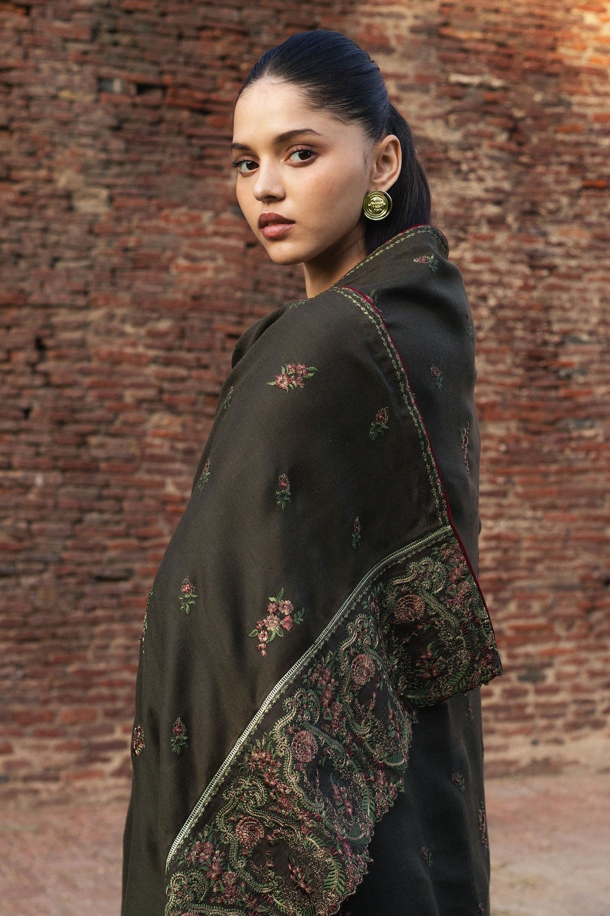 Zara Shahjahan | Winter 24 |  ZOHREH-D5 - Designer Dress with Intricate embroidery and embellishments. Shop elegent wedding dress at Maria Faisal.