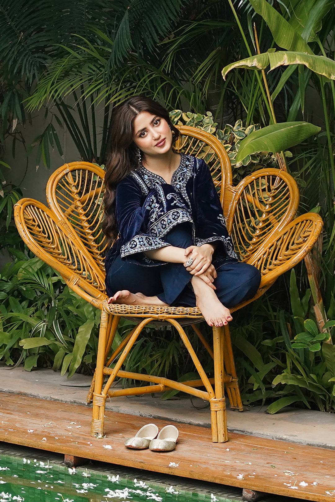 Zellbury | Winter Pret | Embroidered Kurta Trouser - 3276 by Maria Faisal - Registered Vendor of : Zellbury Women - type : Luxury Pret - 100% original wedding dresses
