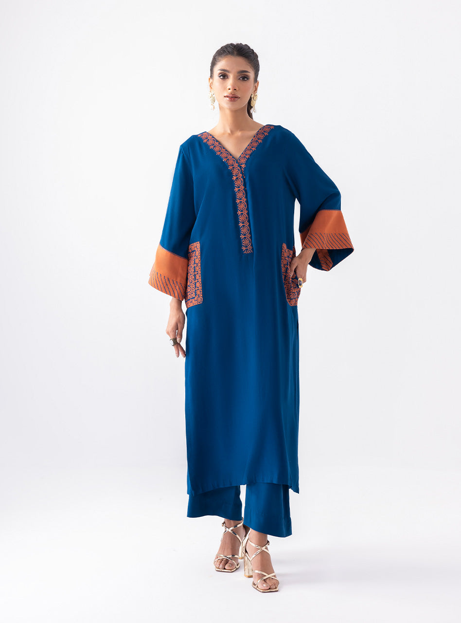 Zainab Chottani | Aara Casual Pret |  Electric Sapphire - Ladies Clothes 