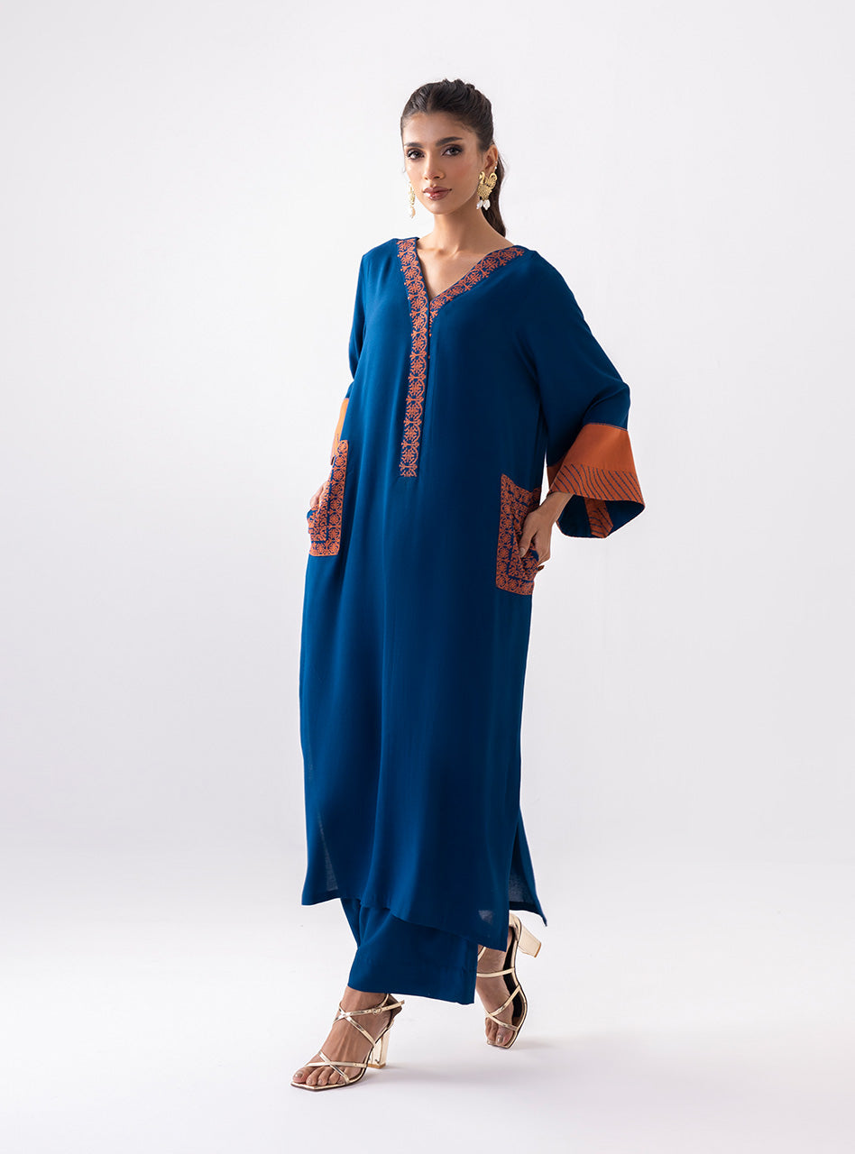 Zainab Chottani | Aara Casual Pret |  Electric Sapphire - Ladies Clothes 