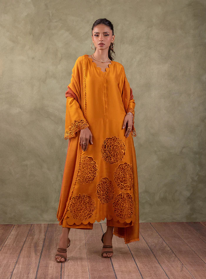 Zainab Chottani | Eid Edit 24 | Burning Amber - Ladies Clothes - Maria Faisal