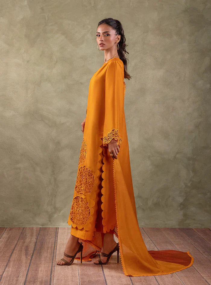 Zainab Chottani | Eid Edit 24 | Burning Amber - Ladies Clothes - Maria Faisal