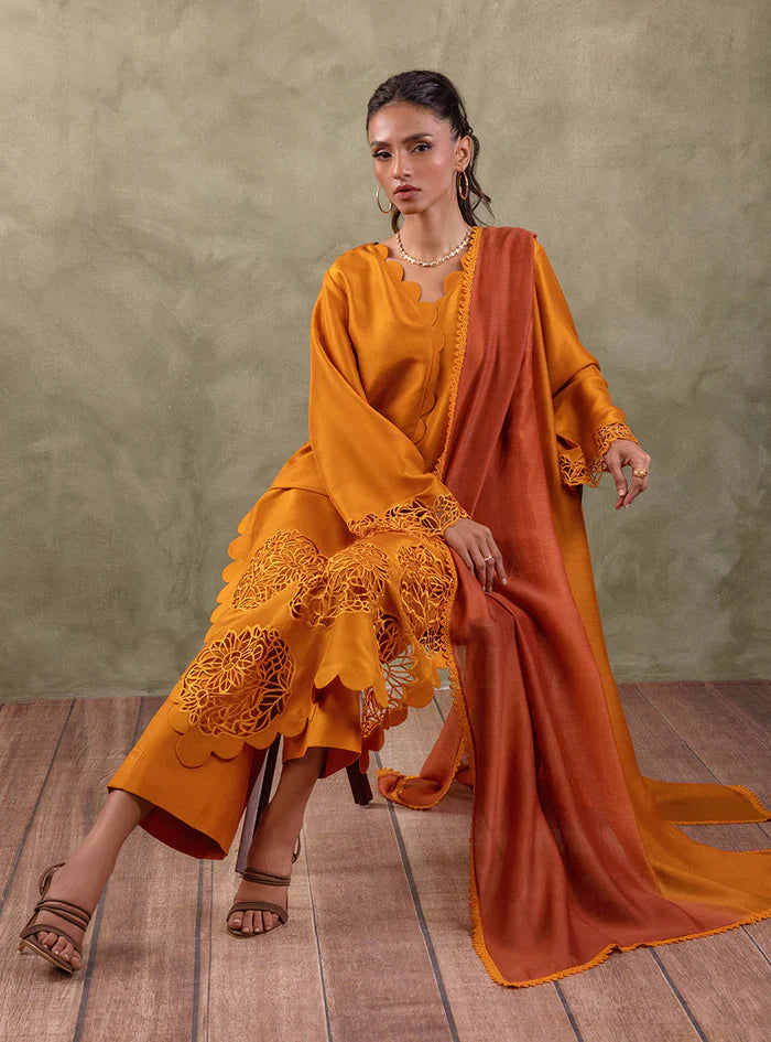 Zainab Chottani | Eid Edit 24 | Burning Amber - Ladies Clothes - Maria Faisal