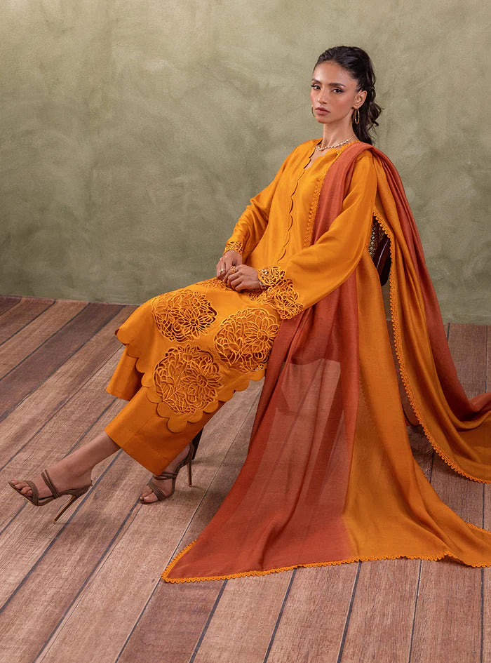 Zainab Chottani | Eid Edit 24 | Burning Amber - Ladies Clothes - Maria Faisal