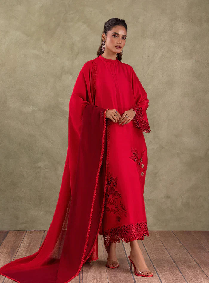 Zainab Chottani | Eid Edit 24 | Scarlet Rose - Wedding Dress - Maria Faisal