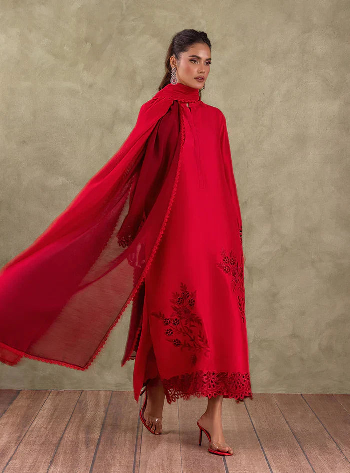 Zainab Chottani | Eid Edit 24 | Scarlet Rose - Wedding Dress - Maria Faisal