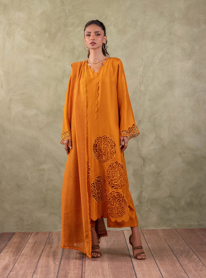 Zainab Chottani | Eid Edit 24 | Burning Amber - Ladies Clothes - Maria Faisal