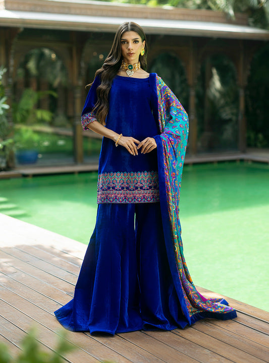 Zainab Chottani | Makhmal Luxe Pret | Marjan - Ladies Clothes - Maria Faisal