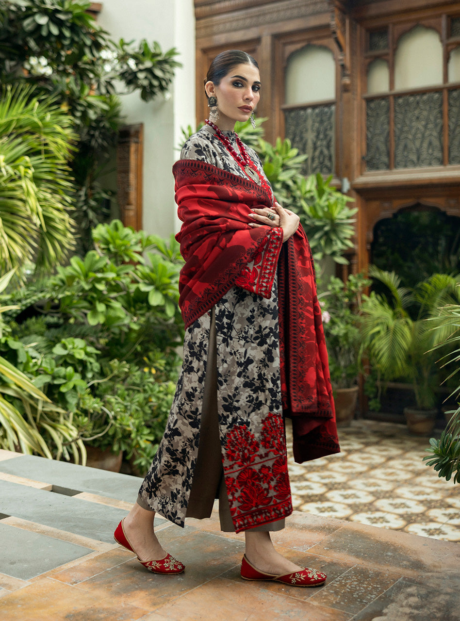 Zainab Chottani | Winter Shawls 24 |  Zemestan - Ladies Clothes 