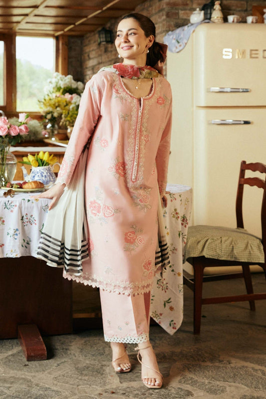 Zara Shahjahan | Coco Lawn Vol 2 | MIREA-3B - Designer Dress with Intricate embroidery and embellishments. Shop elegent wedding dress at Maria Faisal.