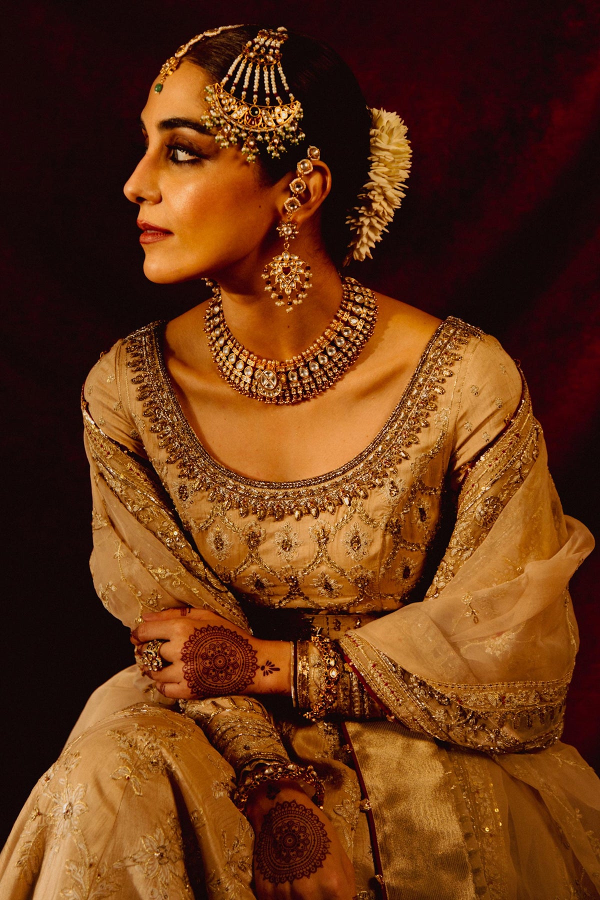 Zara Shahjahan | Bridal 2024 | GUL-BAHAAR - Designer Dress with Intricate embroidery and embellishments. Shop elegent wedding dress at Maria Faisal.