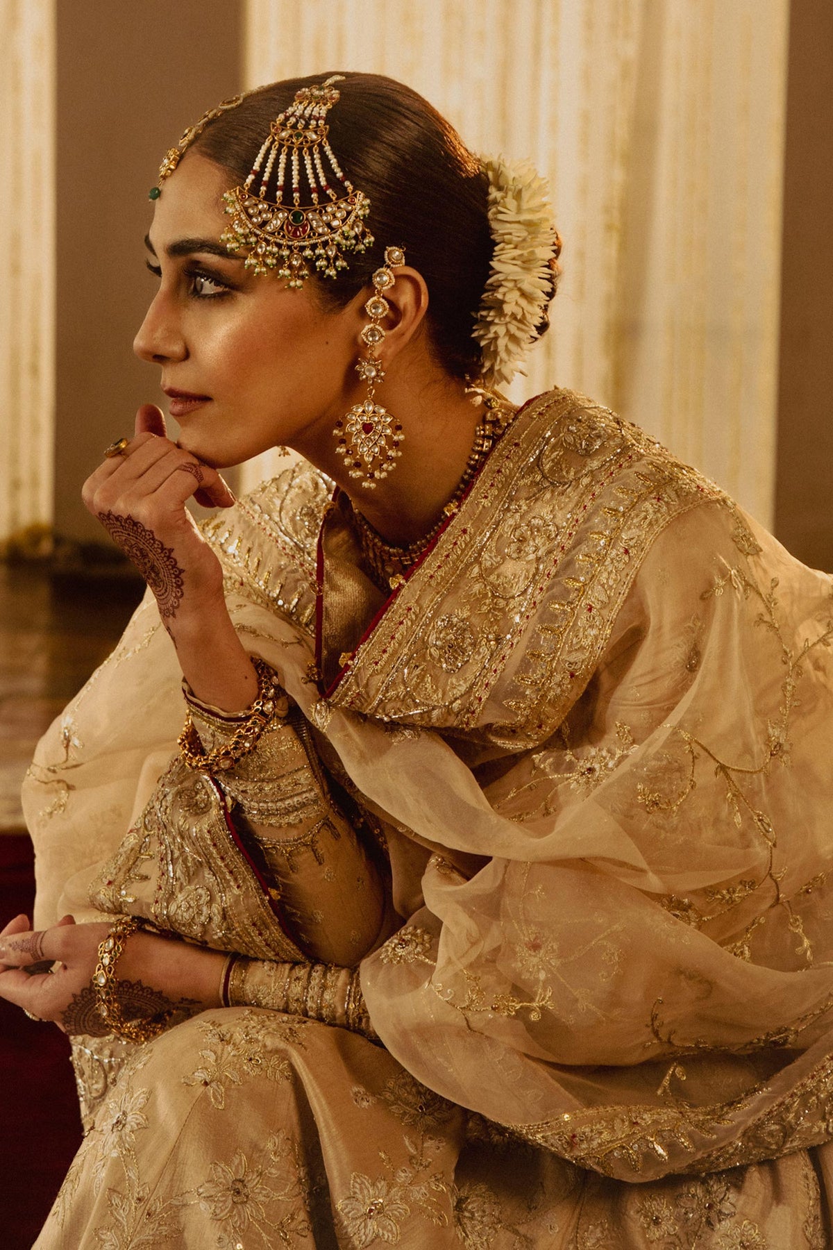 Zara Shahjahan | Bridal 2024 | GUL-BAHAAR - Designer Dress with Intricate embroidery and embellishments. Shop elegent wedding dress at Maria Faisal.