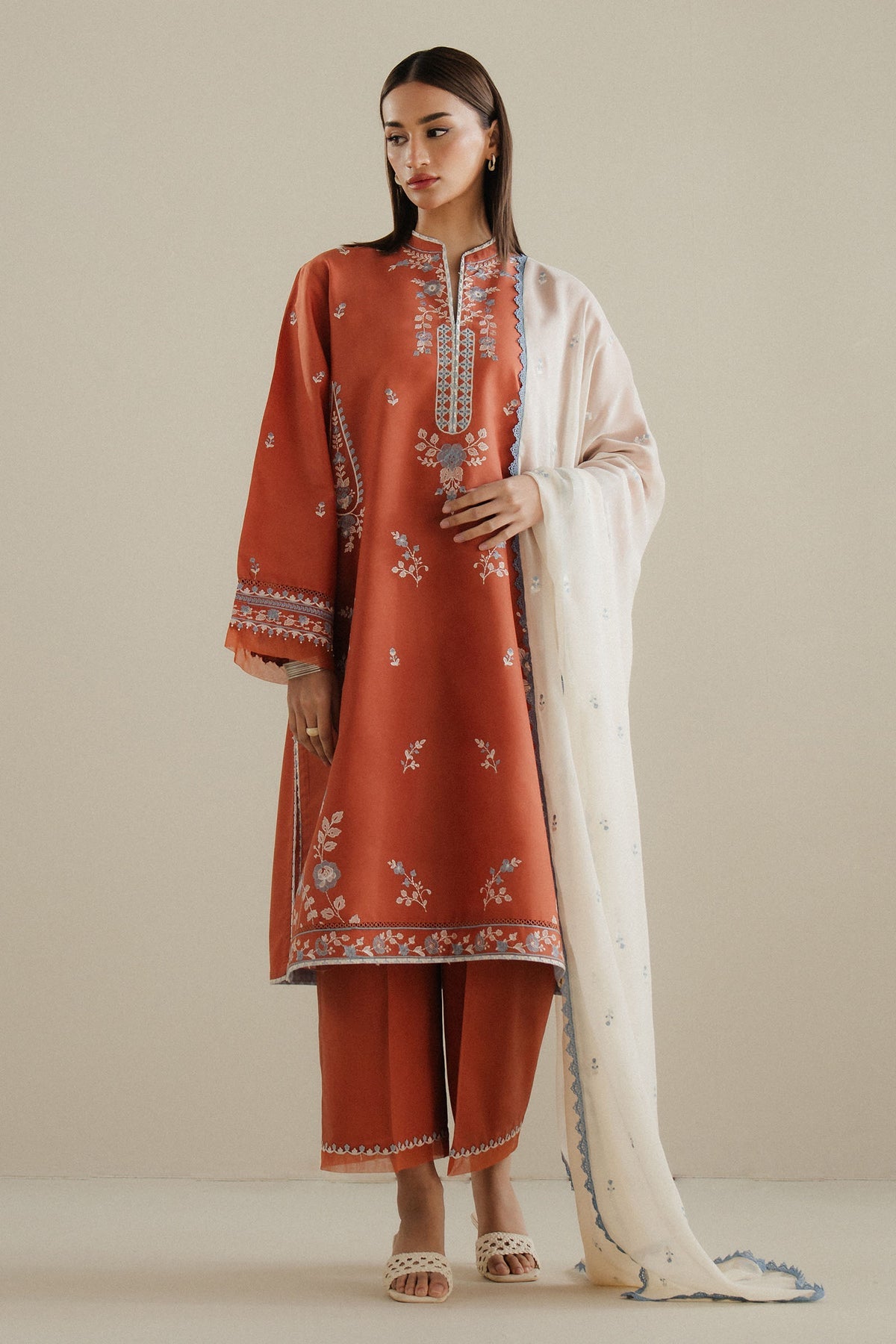 Zara Shahjahan | Pret Wear | CR25P0101 by Maria Faisal - Registered Vendor of : Zara Shahjahan - type : Ladies Clothes - 100% original wedding dresses