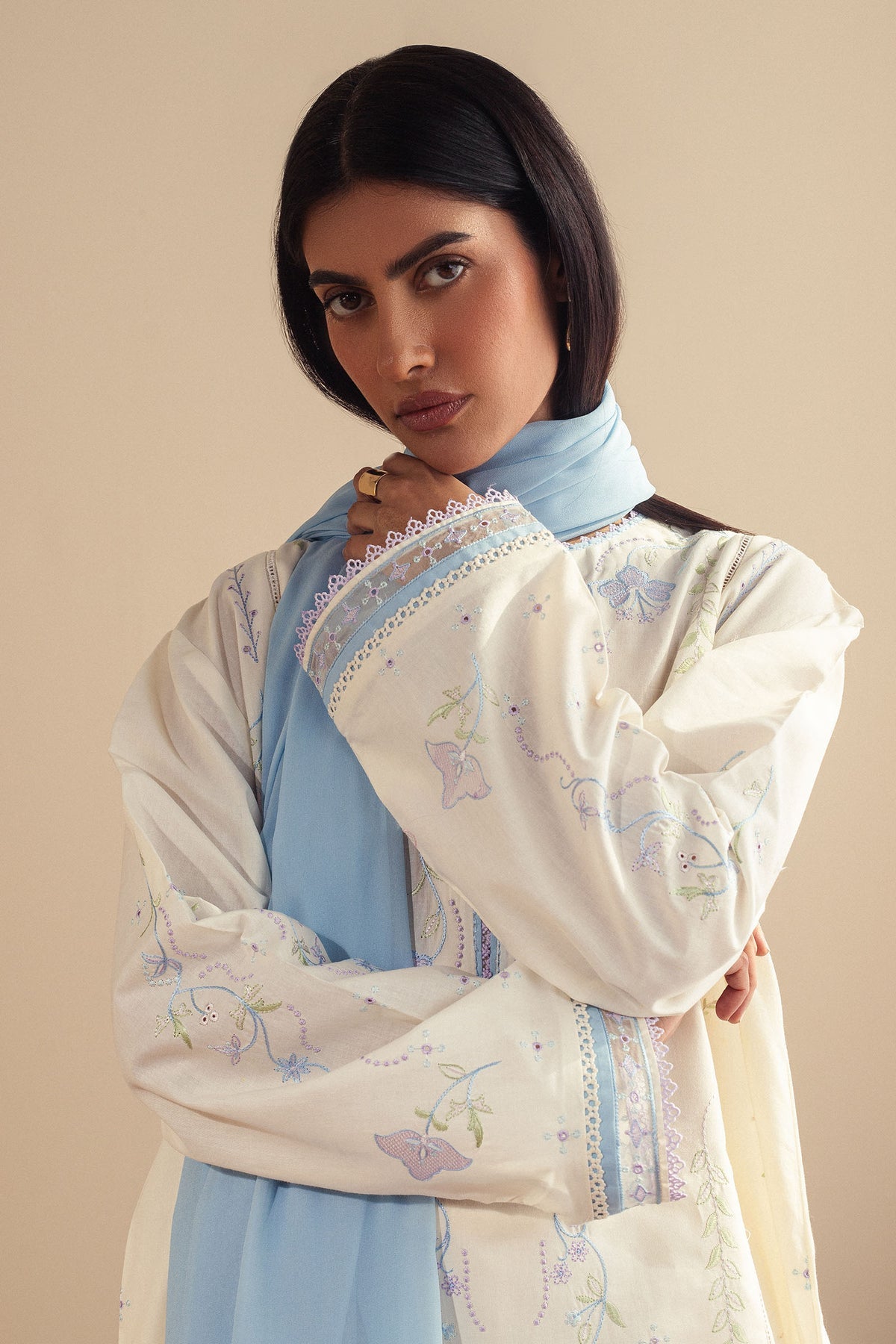 Zara Shahjahan | Pret Wear | CR25P0108 by Maria Faisal - Registered Vendor of : Zara Shahjahan - type : Ladies Clothes - 100% original wedding dresses