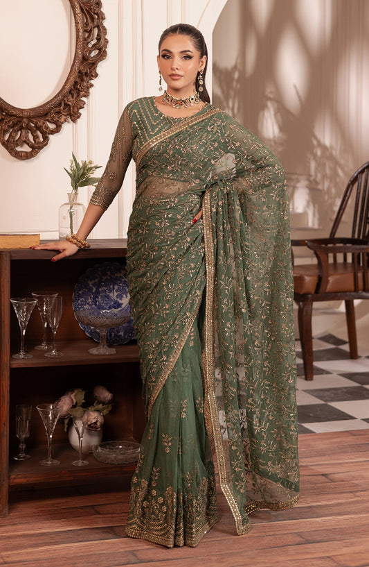 Zarif | Inayat Wedding Formals |  ZRI 04 SHABAB - Designer Dress with Intricate embroidery and embellishments. Shop elegent wedding dress at Maria Faisal.