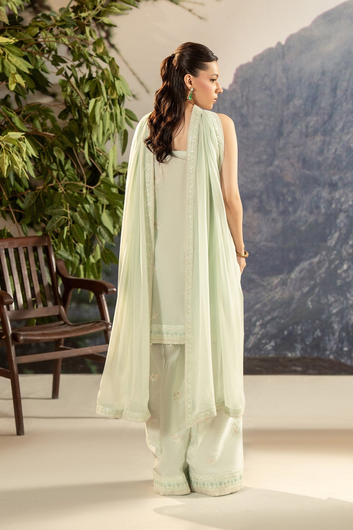 Erum Khan | Zeba Pret | KAHVEYA - Luxury Dress - available at Maria Faisal in UK and USA.